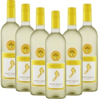 6er Vorteilspaket - Pinot Grigio - Barefoot