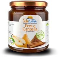 Solefrutta - Birne mit Zimt-Fruchtaufstrich (Pera e Cenella) 82% Frucht - Glas netto