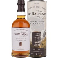 The Balvenie American Oak 12 Year Old Speyside Single Malt Scotch Whisky