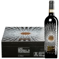 "Luce" Brunello di Montalcino DOCG  Original-Holzkiste