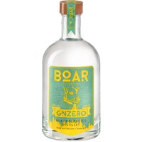 BOAR Distillery GbR, BOAR GNZERO, 0%, 0,5l   bio