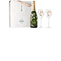 Perrier-Jouët : Belle Epoque GreenBox + 2 Champagner flöten