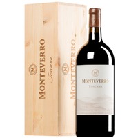 "Monteverro" Toscana IGT (BIO) Doppel-MAGNUM Original-Holzkiste