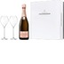 Louis Roederer : Coffret Rosé Vintage + 2 Flûtes 