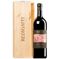 "Redigaffi" Rosso Toscana IGT Doppel-MAGNUM Original-Holzkiste