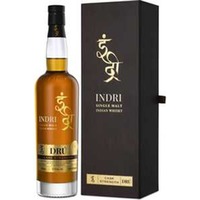 Indri Drú Single Malt Indian Whisky 57,2% vol. 0,7 l