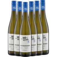 6x Vorteils-Weinpaket Für mich 100% Sachsen Weißburgunder trocken - WG Meissen
