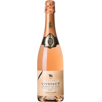 Vivency Crémant de Loire Rosé, Crémant de Loire AC, Loire, Schaumwein