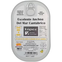 Anchoa López Cantábrico Lata 8 Unidades