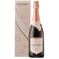 Nyetimber Rosé Brut, England PDO, Traditional Method,Geschenkverpackung, England, Schaumwein