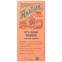 Tableta Chocolate Amatller 81% cacao Uganda 70g