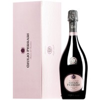 "Riserva del Fondatore Giulio Ferrari" Metodo Classico Rosé Trento DOC extra brut in Geschenkkarton