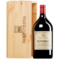 "Cepparello" Toscana IGT Doppel-MAGNUM Original-Holzkiste