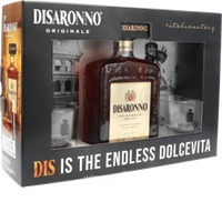 DiSaronno Amaretto + 2 Gläser