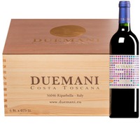 "SUISASSI" Syrah Rosso Costa Toscana IGP (BIO)  Original-Holzkiste