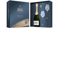 Charles Heidsieck : Coffret Blanc de Blancs + 2 Flûtes