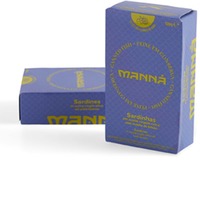 Manna Sardinenfilets in nativen Olivenöl Extra mit Zitrone 120g