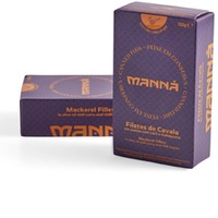 Manna Makrelenfilets in Olivenöl mit Curry und Chili 120g