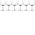 Zalto Burgunder Glas, mundgeblasen, 6er Set 