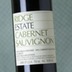 Ridge Cabernet Sauvignon Estate 