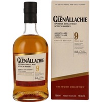 The GlenAllachie 9 Year Old Amontillado Sherry Cask Finish Speyside Single Malt Scotch Whisky