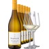 Warwick Estate »The First Lady« Chardonnay im 6er-Vorratspaket inkl. 2er Zwiesel PURE Gläser-Set 