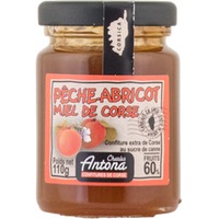 Pfirisch-Aprikosen-Konfitüre mit Honig 110 g