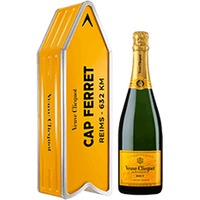 Veuve Clicquot : Brut Carte Jaune Coffret Cap Ferret
