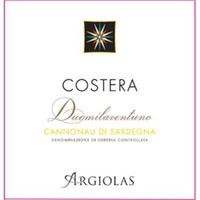 Argiolas - Costera Cannonau di Sardegna DOC