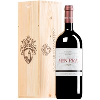 "Monpra" Rosso Langhe DOC (BIO) MAGNUM Original-Holzkiste