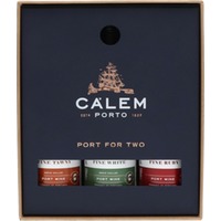 Cálem Velhotes Port For Two, Fine White/Ruby/Tawny Port  in Geschenk-Verpackung