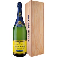 Champagne Heidsieck Monopole Blue Top, Brut, Champagne AC, Holzkiste, Doppelmagnum, Champagne, Schaumwein