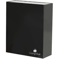 ESTUCHE LITOGRAFIADO NEGRO/PLATA 3 BOTELLAS