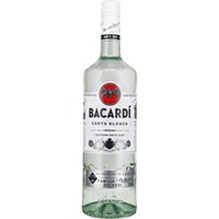Bacardi Carta Blanca 37,5% Bahamas 1,0l