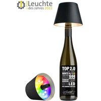 Akku-Flaschenleuchte TOP 2.0 - Schwarz