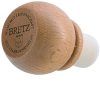 Weinflaschen Verschluss mit Holzgriff