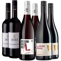 Aktionspaket 3x2 feinherbe Rotweine aus Deutschland