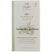 Tablette Lait Amandes grillées - Vollmilchschoklade mit mit gemahlenem Mandeln