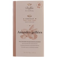Amandes grillées - Zartbitterschoklade mit mit gemahlenem Mandeln