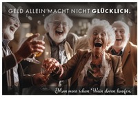 Geld allein macht nicht glücklich