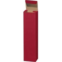 Geschenkkarton Welle bordeaux für 1 Flasche