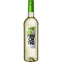 weiß&fruchtig Weißwein-Cuvée 0,75L vegan Kerner Muskateller