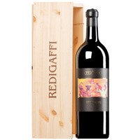 "Redigaffi" Merlot Toscana IGT Doppel-MAGNUM Original-Holzkiste