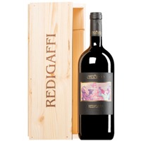 "Redigaffi" Merlot Toscana IGT MAGNUM Original-Holzkiste