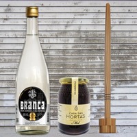 Poncha da Madeira - Starterkit (Branca Rum, Honig & Holzstößel)