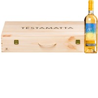 "Testamatta" Bianco Toscana IGT  Original-Holzkiste