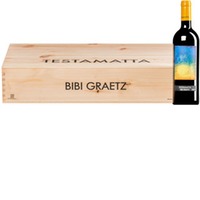 "Testamatta" Rosso Toscana IGT  Original-Holzkiste