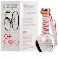 Grappa Cru Monovitigno Picolit "50 Anniversario" in Geschenkkarton