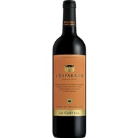 Bonfils Château L'Esparrou Le Castell Côtes du Roussillon AOP - - Midi - Languedoc-Roussillon, Frankreich