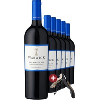 Warwick Estate »The First Lady« Cabernet Sauvignon im 6er-Vorratspaket + Kellnermesser GRATIS